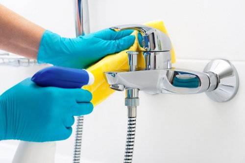Curtain cleaning process for delicate fabrics in Southkensington
