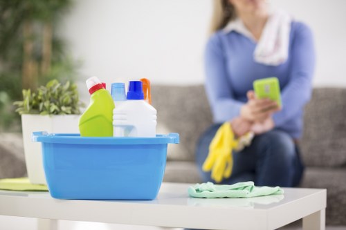 Detailed post-construction cleaning for kitchens and bathrooms in South Kensington